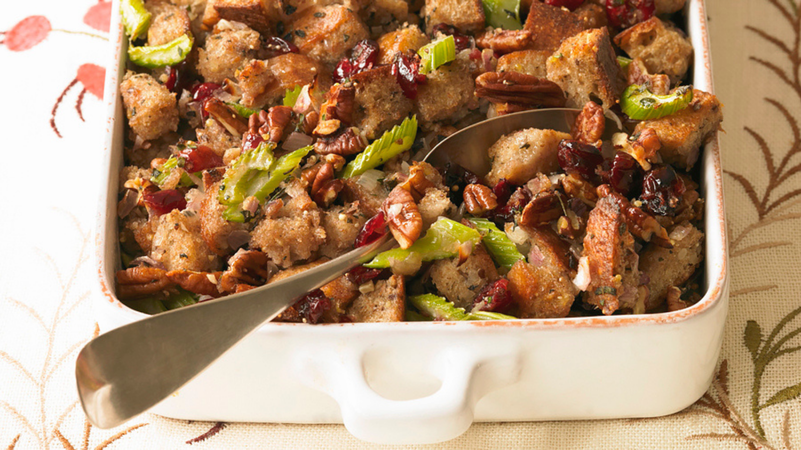 Sausage, Cornbread and Tart Cherry Stuffing