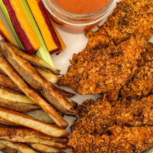 Crispy Baked Fajita Chicken Tenders