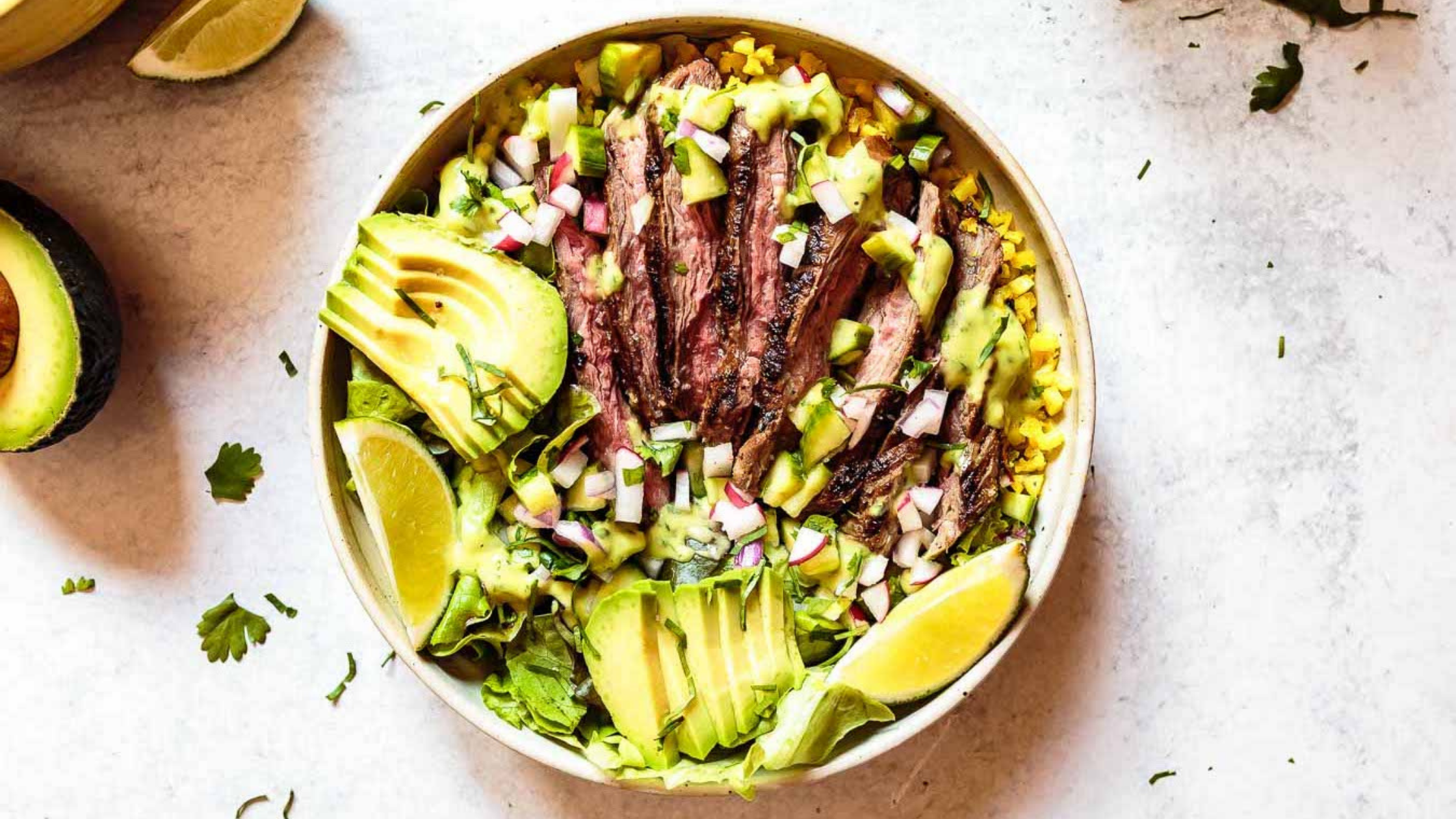 Carne Asada Bowl — Whole30, AIP-friendly