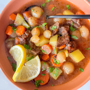 Hearty One-Pot Greek Beef Soup