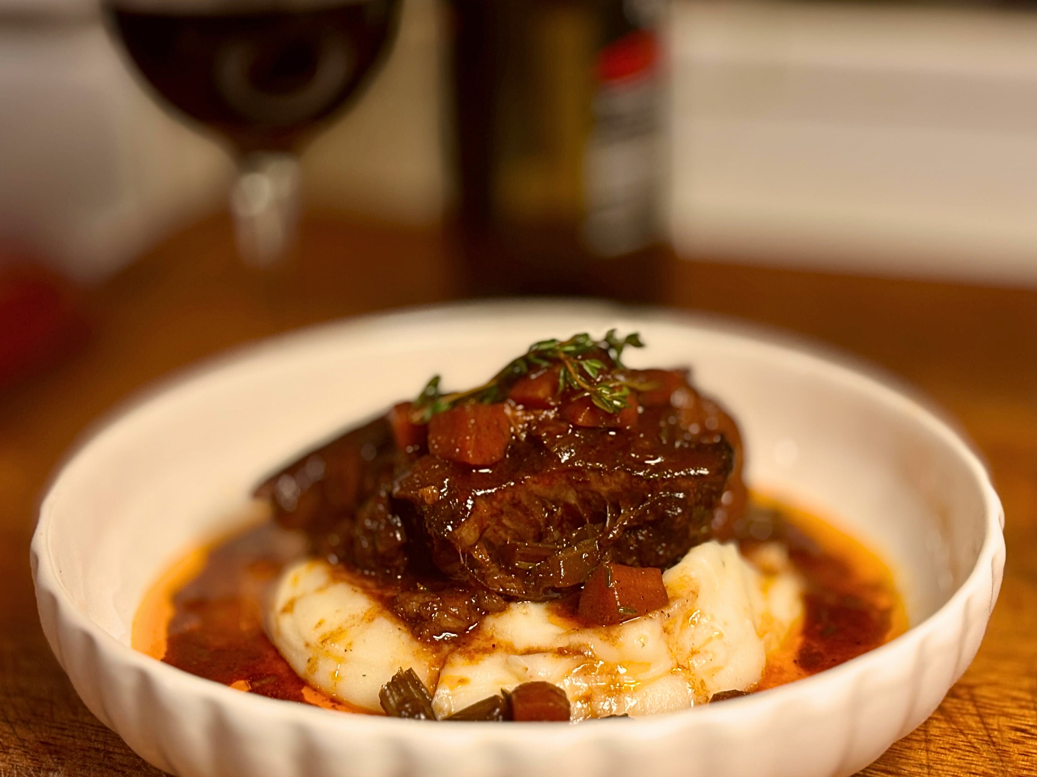 Wine Braised Short Ribs