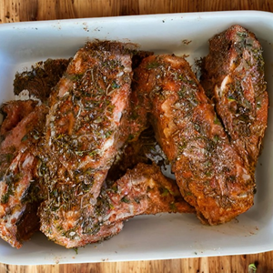 Lean & Healthy Baked Turkey Wings