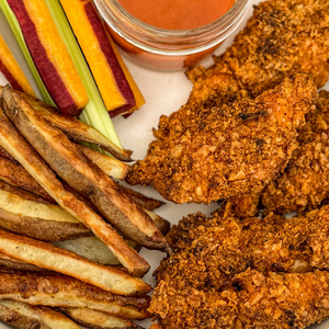 Crispy Baked Fajita Chicken Tenders (Paleo-Friendly)