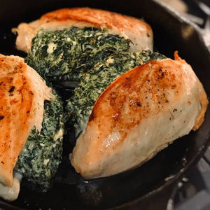 Spinach Stuffed Chicken Breasts