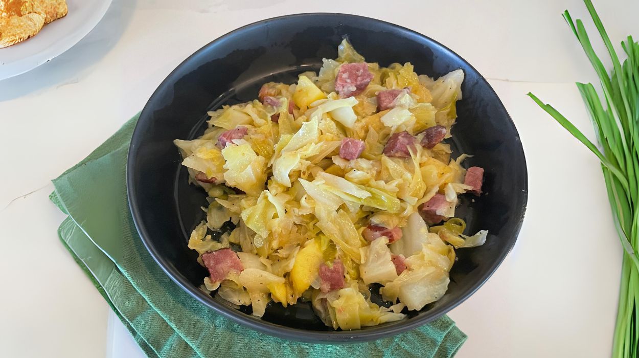 Easy Ham & Cabbage