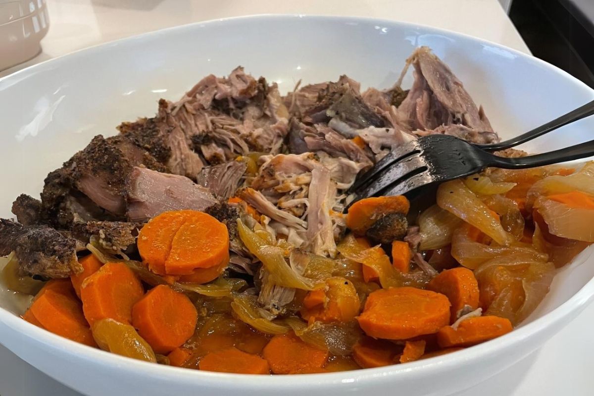 Slow Cooker Pork Shoulder Roast