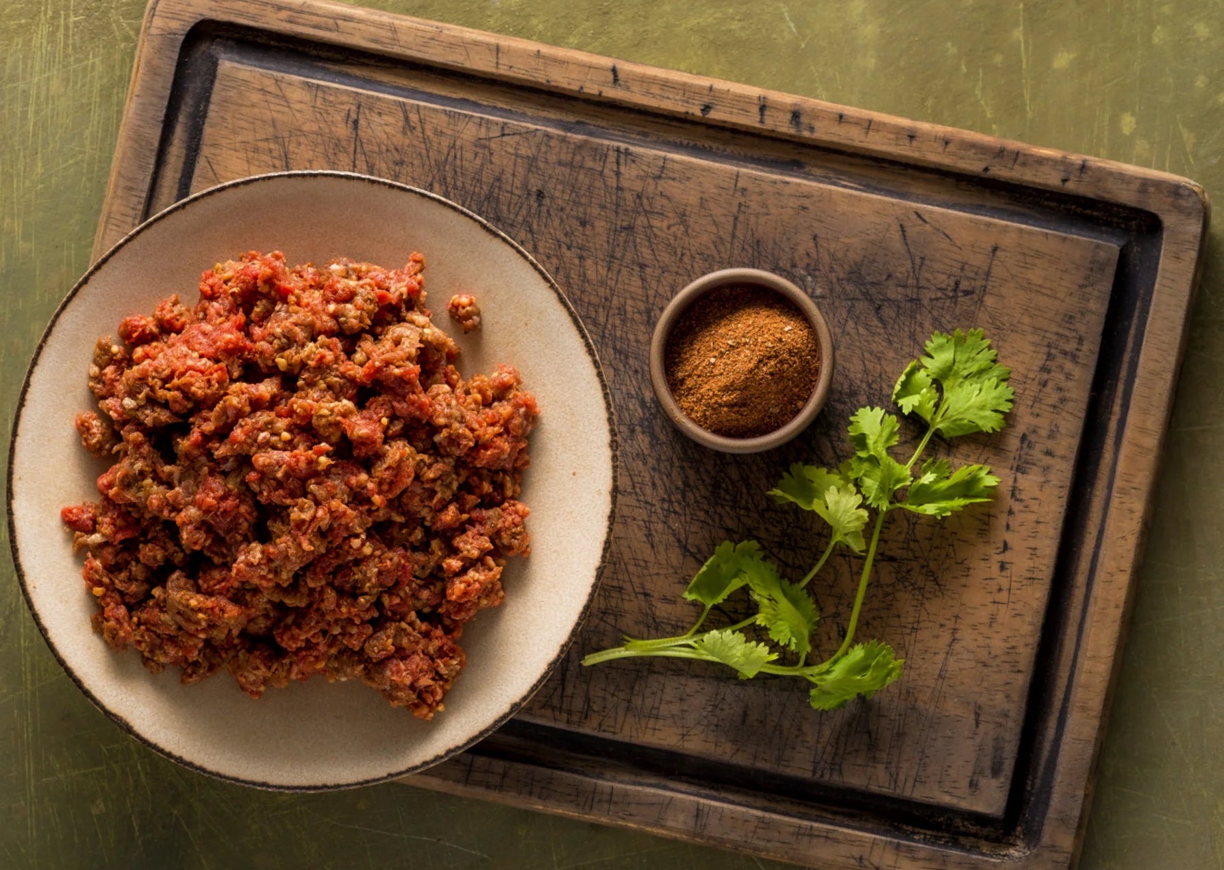 defrost ground beef