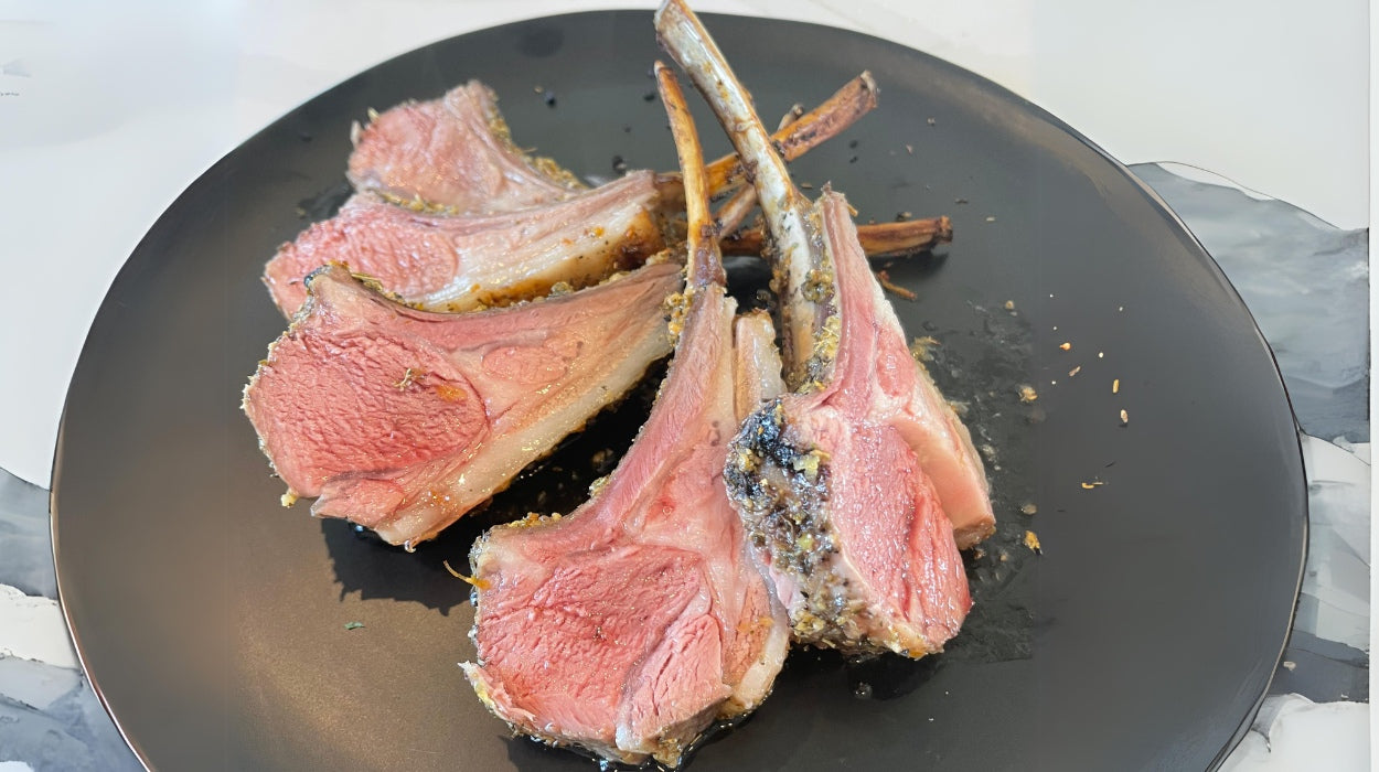 Mediterranean Roasted Rack of Lamb