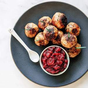 Thanksgiving Turkey Meatballs