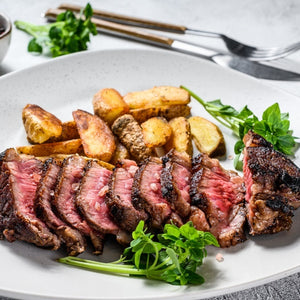 Garlic Butter Pan-seared Top Round Steak