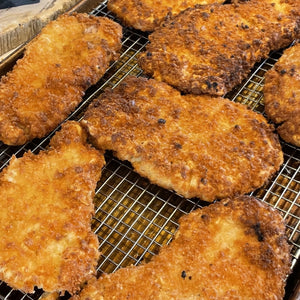 Pork Sirloin Chops Schnitzel