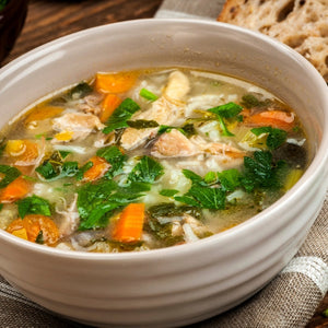 Cozy Turkey & Wild Rice Soup