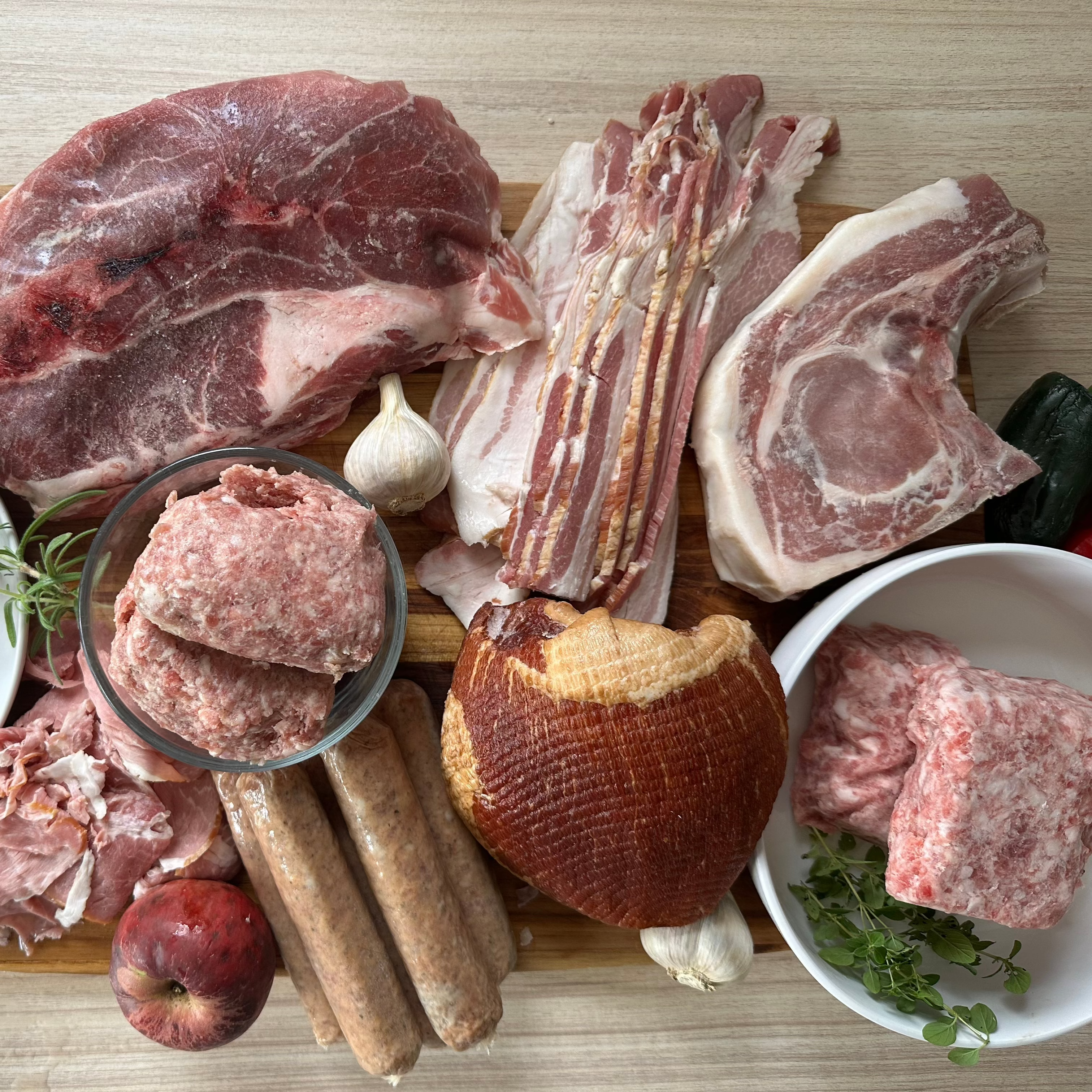 Pasture-Raised Pork Box, 23 lb