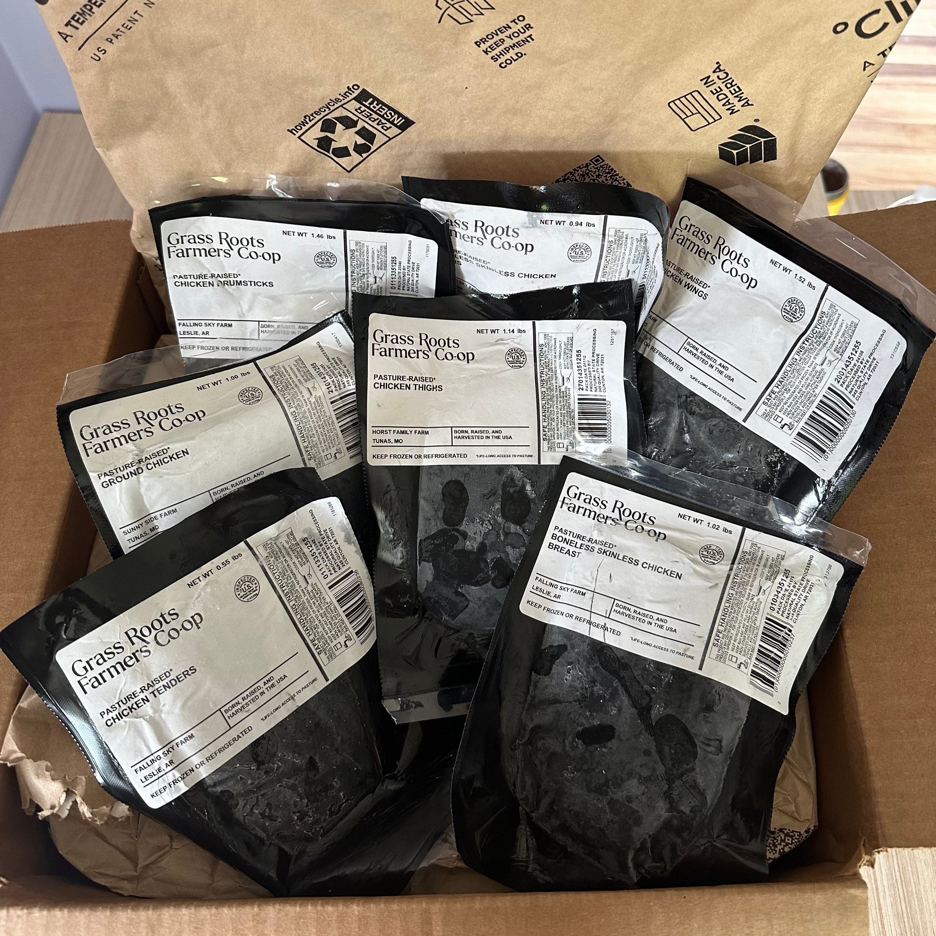 Pastured Chicken Box, 26 lb