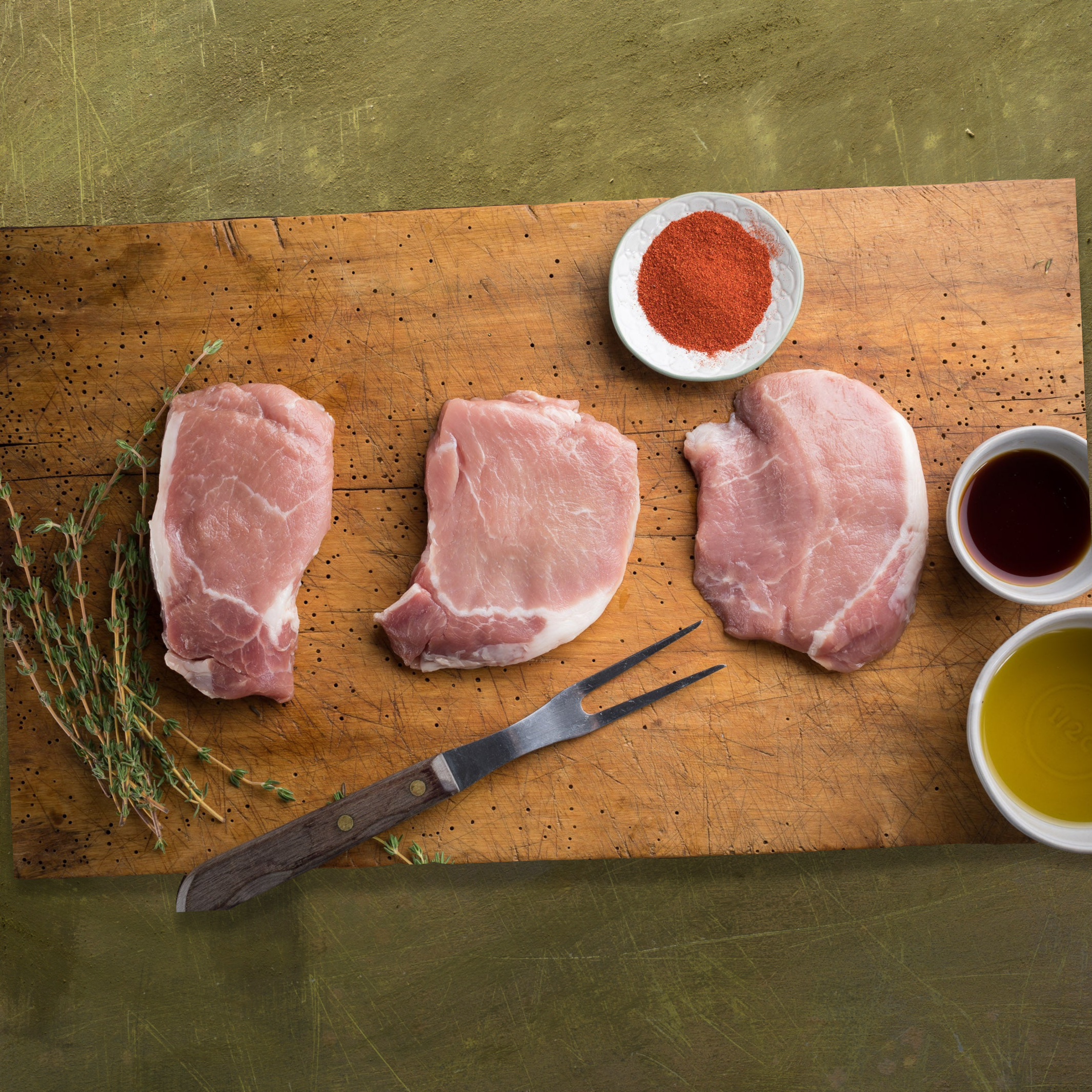 Pastured Pork Ribeye Chops