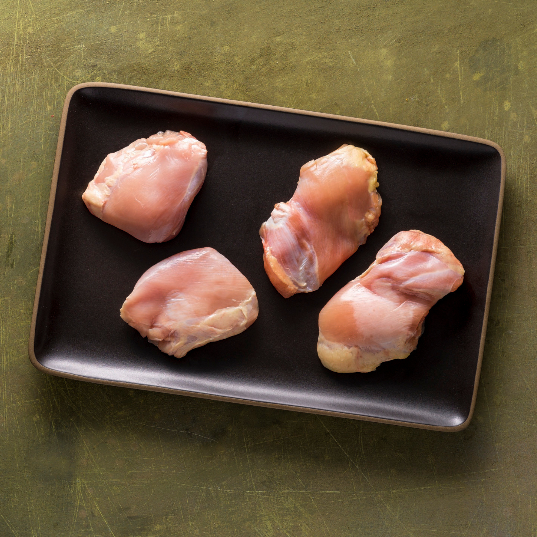 pasture raised chicken thighs, boneless