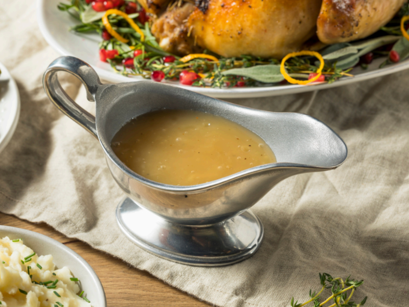 Simple Bone Broth Gravy