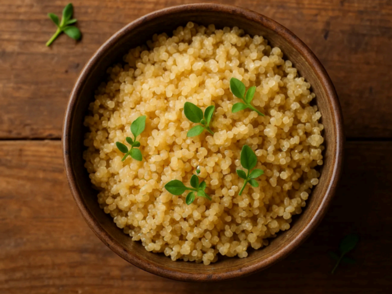 Savory Bone Broth Quinoa