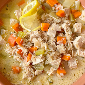 Creamy Turkey and Rice Soup