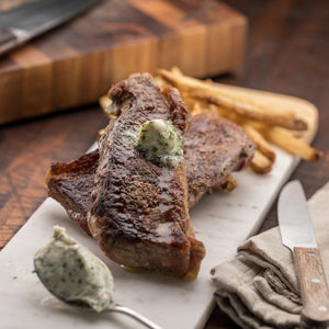 New York Strip, Béarnaise Butter, and Proper Pommes Frites