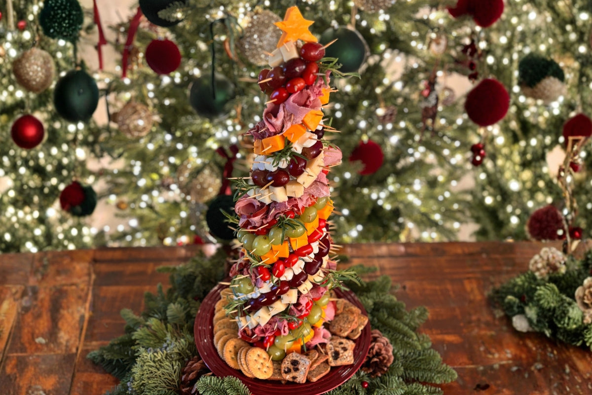 Charcuterie Christmas Tree (Step-by-Step Directions)