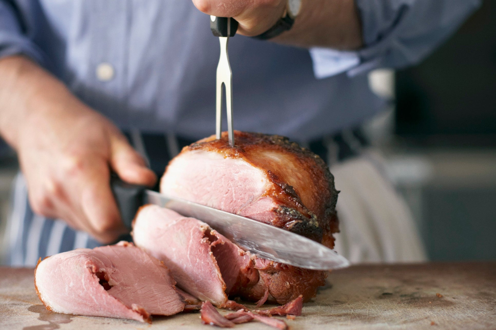 Balsamic & Dijon Mustard Glazed Ham