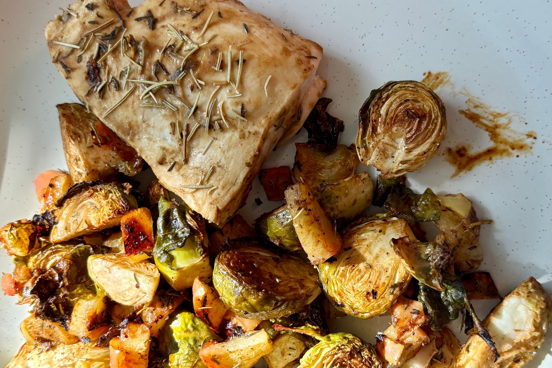 Balsamic Harvest Turkey & Veggie Sheet Pan