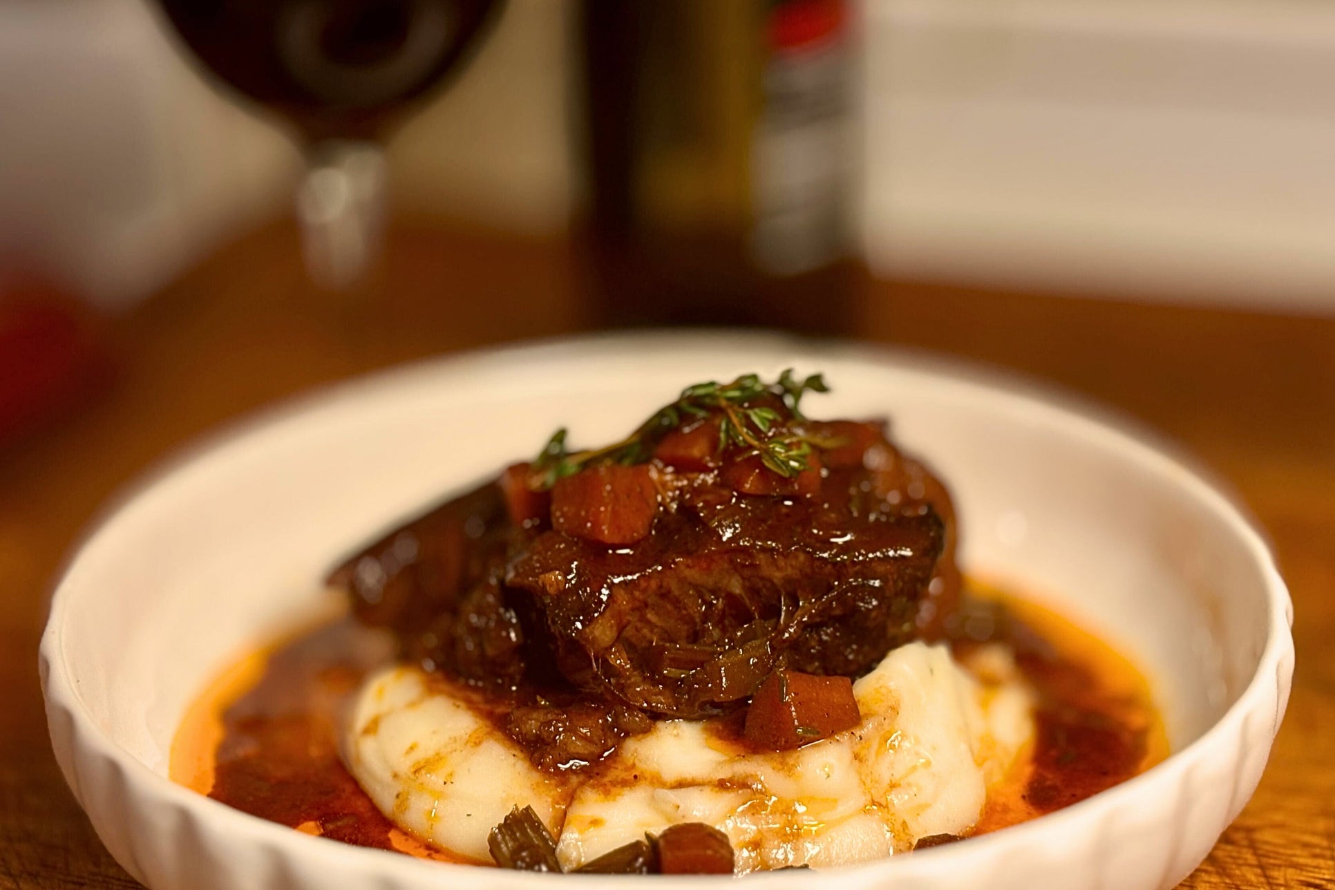 Wine Braised Short Ribs
