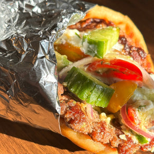 Smash & Savor Lamb Gyros