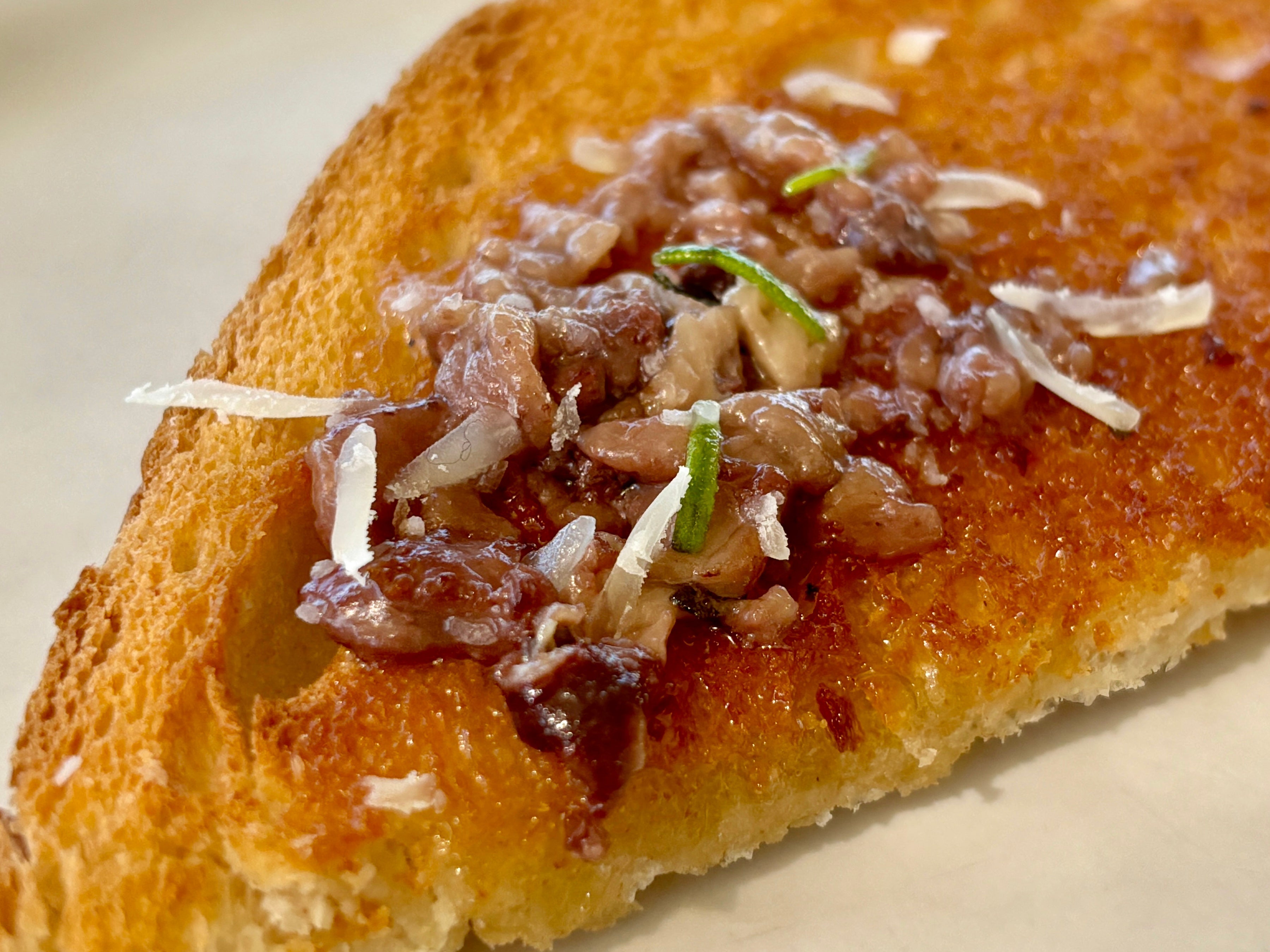 Rosemary Roasted Marrow Toast