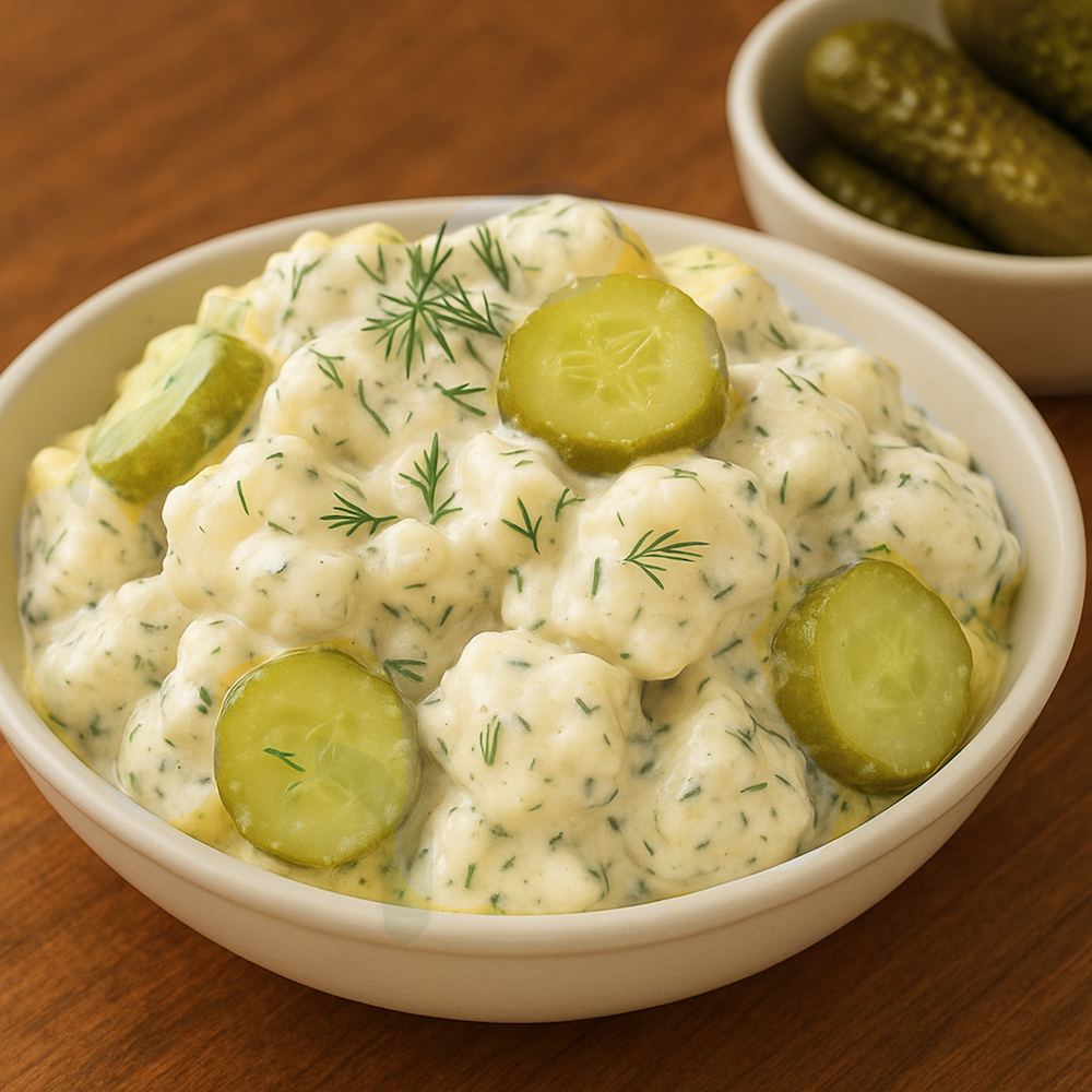 Dill Pickle Chicken Potato Salad