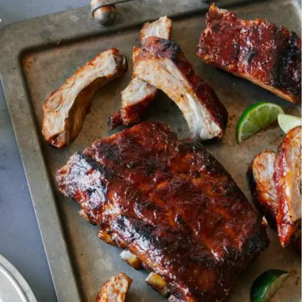 Beer Braised Baby Back Pork Ribs
