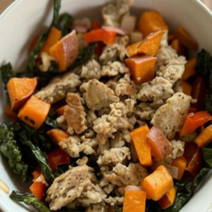 Sweet Potato & Sausage Breakfast Hash