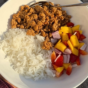 Al Pastor Chicken Rice Bowl