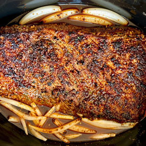 Slow Cooker BBQ Brisket