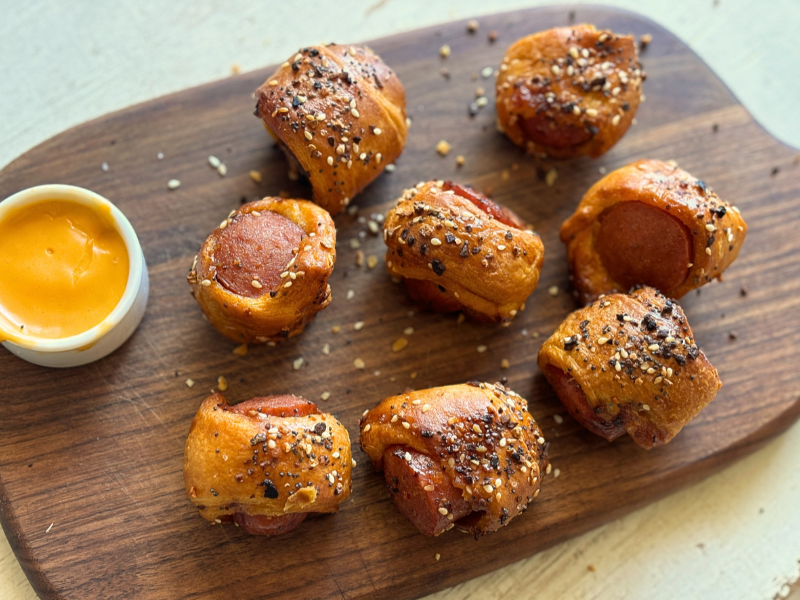 Everything Bagel Piggies