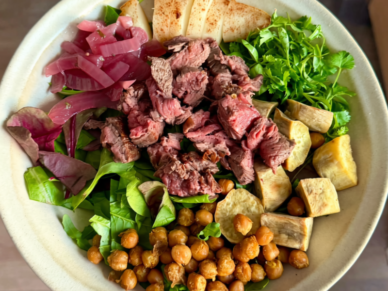 Steak Harvest Salad