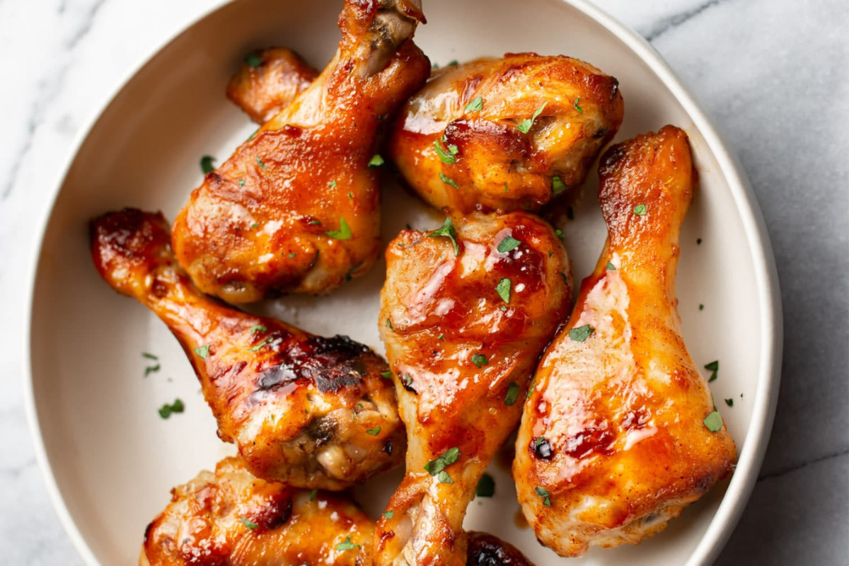 Sticky Honey Chicken Drumsticks