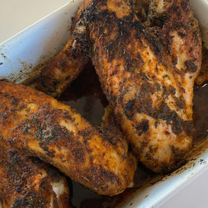 Lean & Healthy Baked Turkey Wings