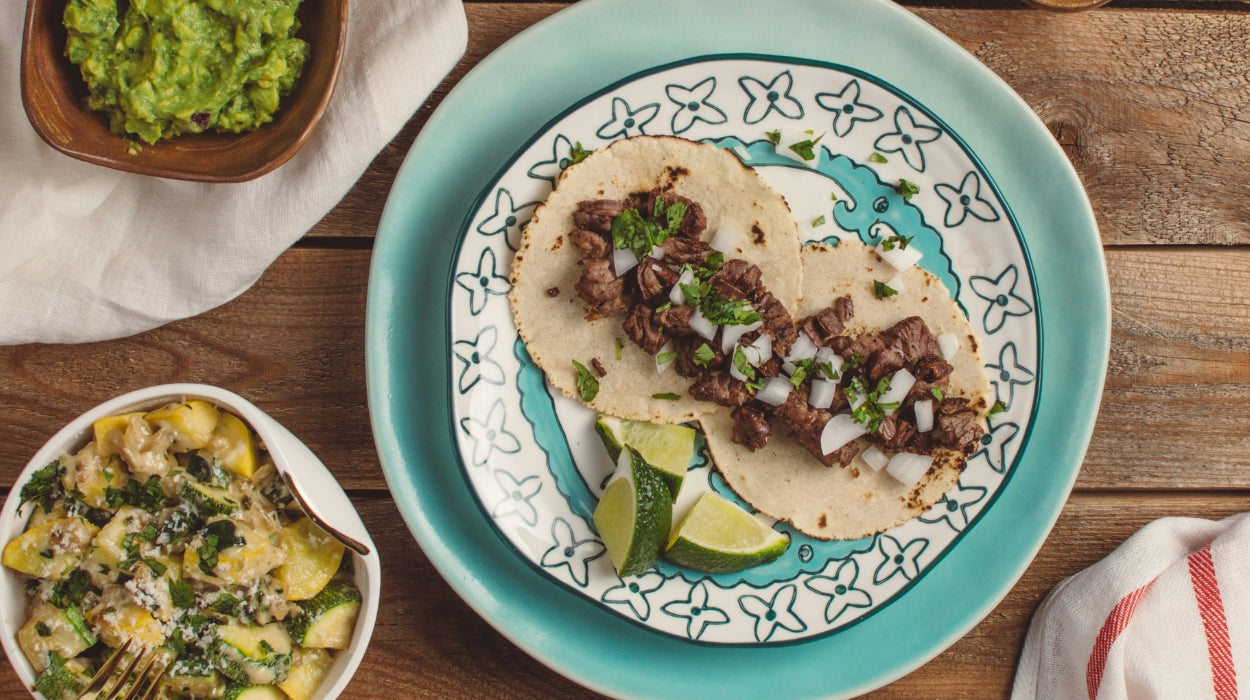 Grass Fed Beef Skirt Steak Fajitas