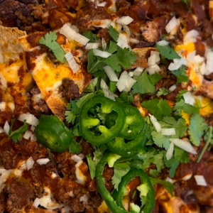 Ground Pork Nachos