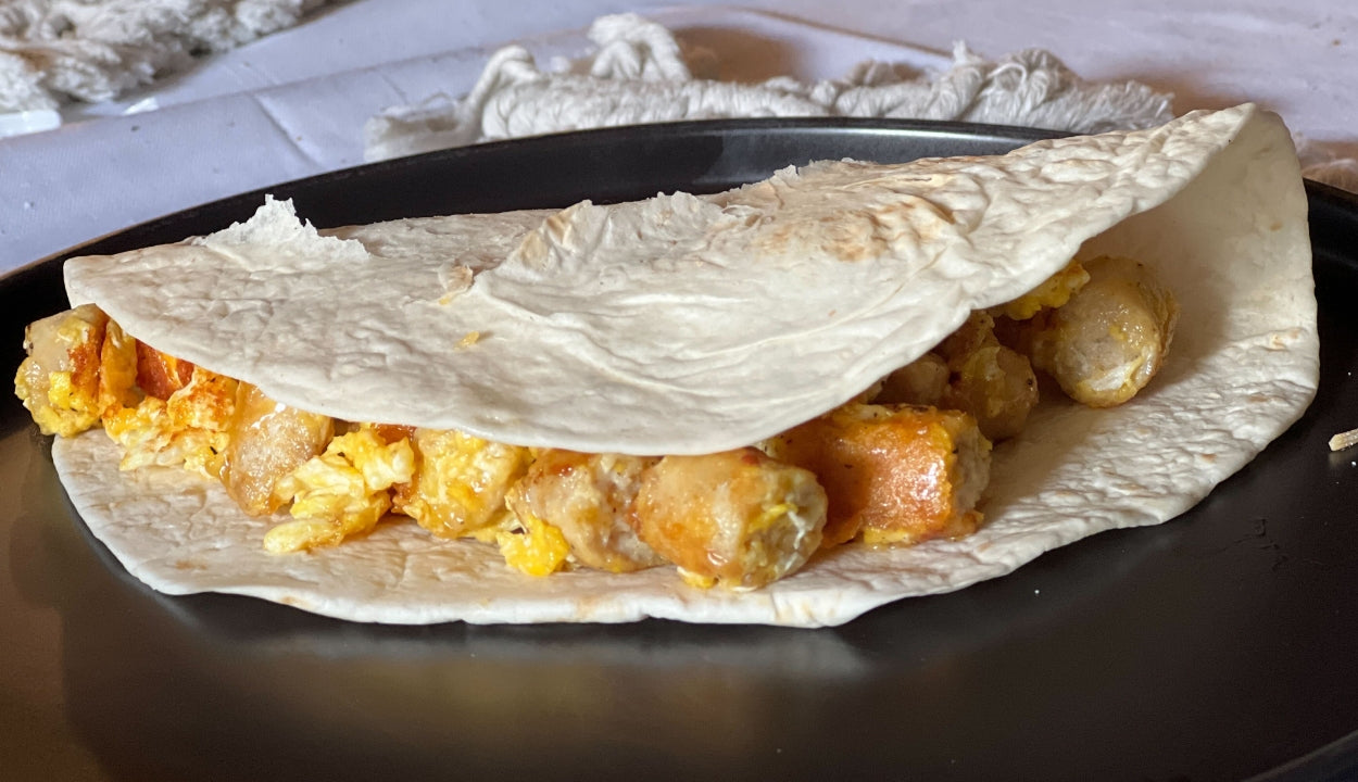 Easy Sausage and Egg Breakfast Quesadillas