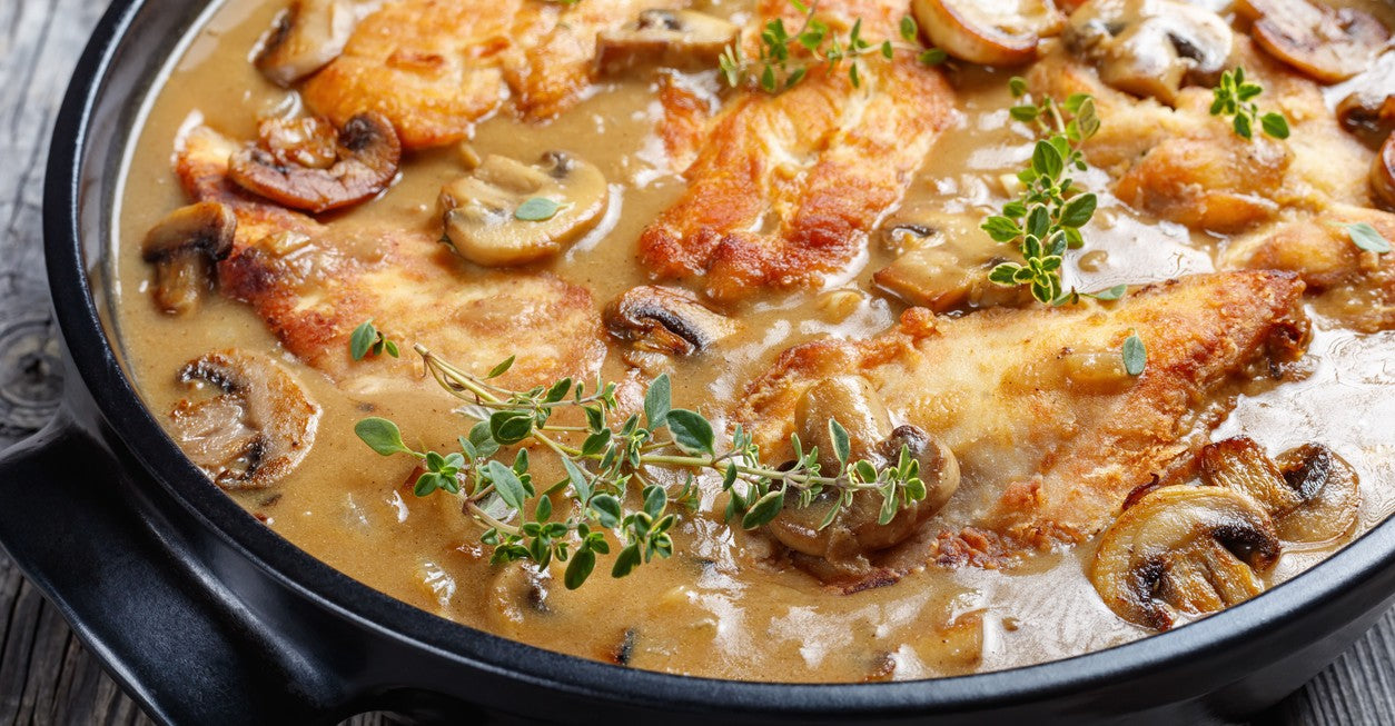 Keto Chicken Marsala