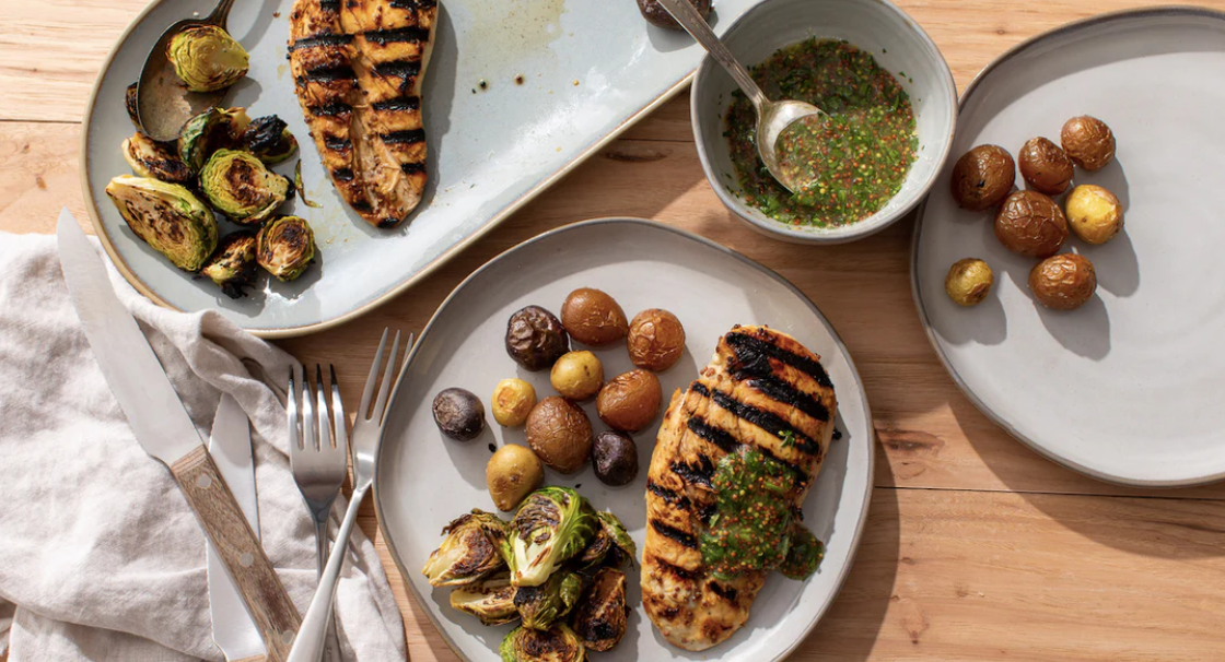 Sweet & Tangy Dijon Vinaigrette Chargrilled Chicken