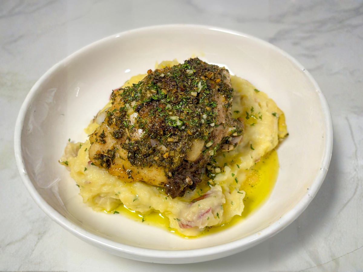Lemon Herb Marinated Chicken Thighs