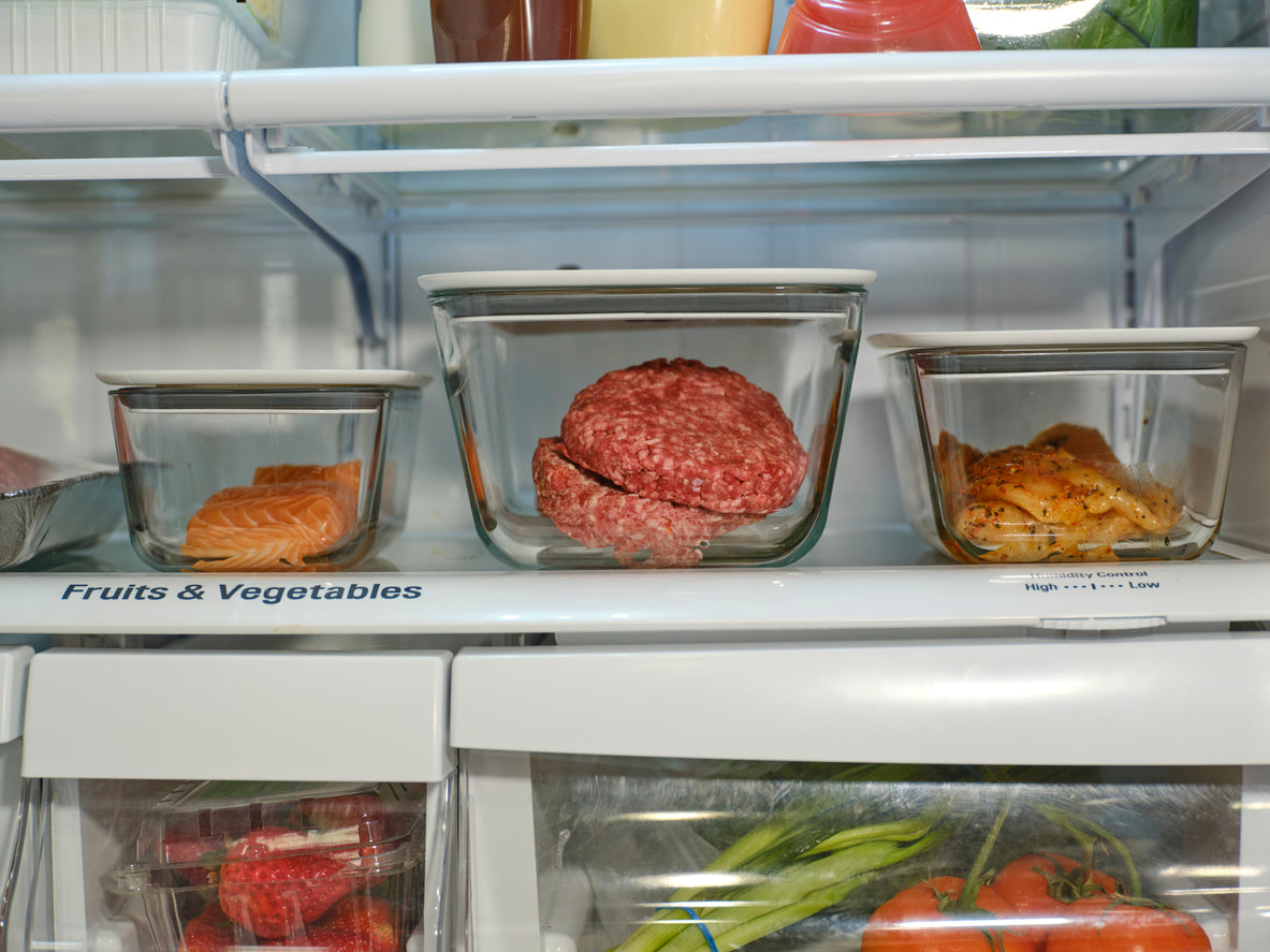 The best way to freeze ground beef and ground pork