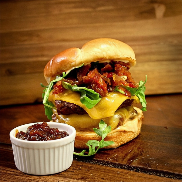 The Smokehouse Bacon Jam Burger