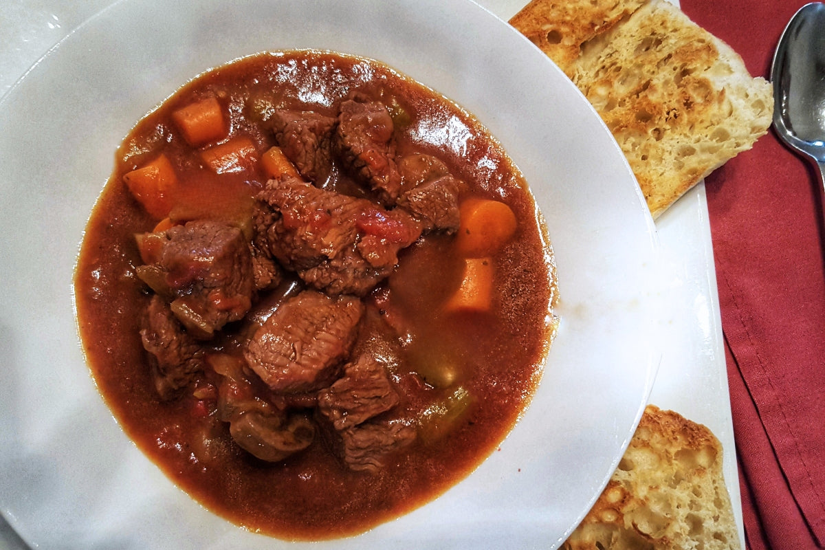 Super Quick Leftover Lamb Stew