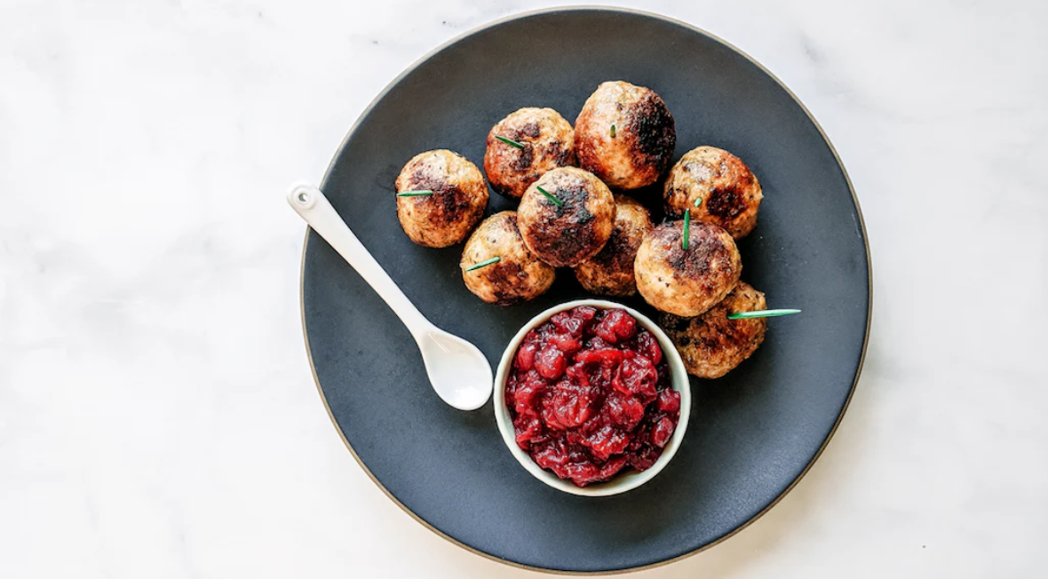 Thanksgiving Turkey Meatballs