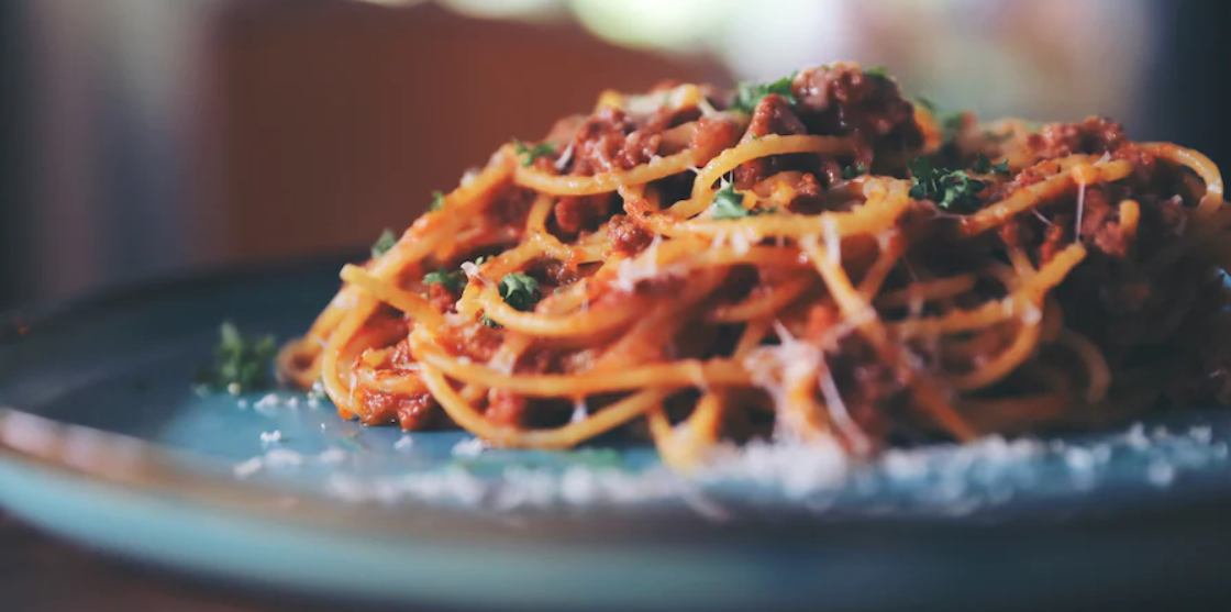 Veggie-Packed Sausage Spaghetti